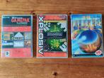 3X pc/cd-roms: gamepak / shanghai / pinball, Gebruikt, 1 speler, Eén computer, Ophalen of Verzenden