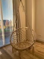 Hangstoel van touw, Huis en Inrichting, Stoelen, Ophalen, Wit, Zo goed als nieuw, Eén