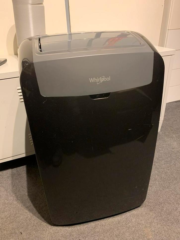 Whirlpool mobiele airo PACB212HP, Witgoed en Apparatuur, Airco's, Zo goed als nieuw, Mobiele airco, Minder dan 60 m³, 3 snelheden of meer