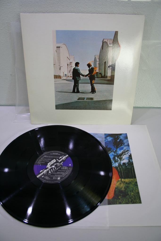 Pink Floyd - Wish you were here - Nederl.pers.(4e ex)- NM/NM, Cd's en Dvd's, Vinyl | Rock, Zo goed als nieuw, Progressive, 12 inch