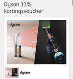 DYSON kortingcode 13%, Tickets en Kaartjes, Kortingen en Cadeaubonnen