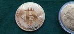 Munt Bitcoin in gesealde cassette., Verzenden