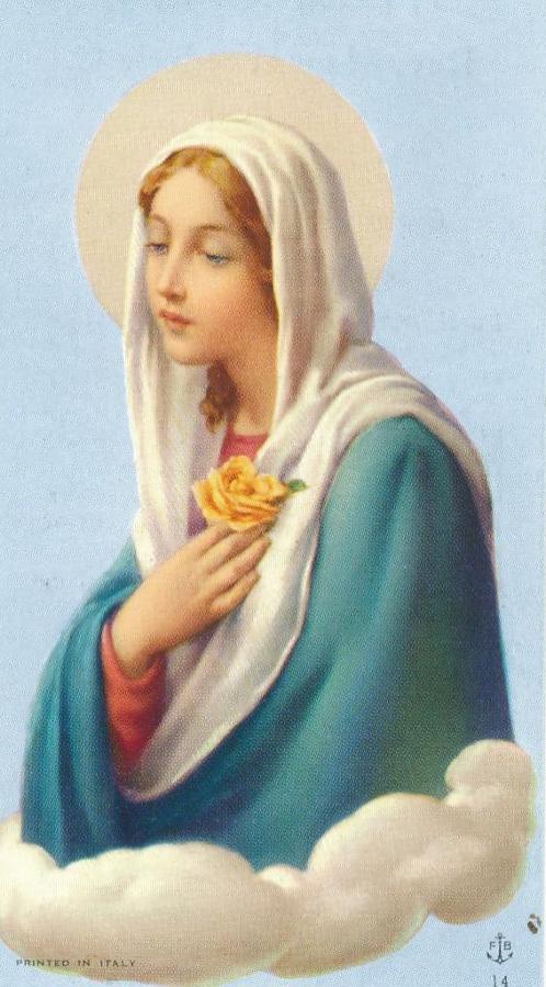 14 devotie prentjes van uitgever FB, Verzamelen, Religie, Zo goed als nieuw, Christendom | Katholiek, Kaart of Prent, Ophalen of Verzenden