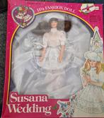 Susana wedding fashion doll wit, Ophalen of Verzenden, Zo goed als nieuw, Pop