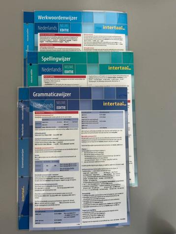 Intertaal - Nieuwe Editie Nederlands 3stuks beschikbaar voor biedingen
