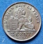 België 2 centimes 1919/14 (FRA) Km 64, Verzenden, Losse munt