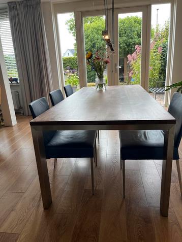 Bert Plantagie Noten Houten Tafel 220x100 beschikbaar voor biedingen