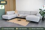 Refurbished U-bank Eijerkamp Feelings Lichtgrijs | Garantie, -, -, Hoekbank, 300 cm of meer