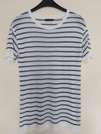 Massimo Dutti top maat M gestreept, Maat 38/40 (M), Massimo Dutti, Blauw, Ophalen of Verzenden