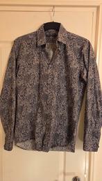 Angelo Litrico Blouse - Versace Print - Maat S, Kleding | Heren, Overhemden, Ophalen of Verzenden, Zo goed als nieuw, Grijs, Angelo Litrico