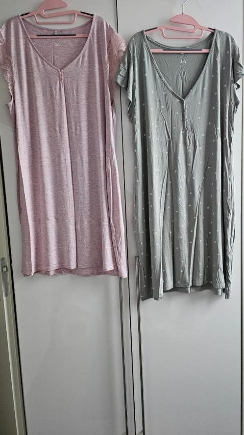 Nachthemden C&A splinternieuw🎀2 stuks🎀Mt XXL, Kleding | Dames, Pyjama's, Nieuw, Maat 46/48 (XL) of groter, Ophalen
