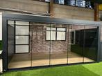 glazen schuifwanden zonder meeneemsysteem, Tuin en Terras, Overkappingen, Ophalen, Nieuw, Veranda