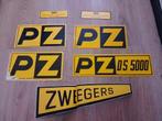 Pz zweegers stickers ds 5000 en onderdelen/ instructie boek, Ophalen of Verzenden