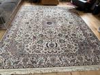 Handgeknoopt vintage perzisch Nain tapijt  300  x 250 cm, Crème, Info@bababoho.com, 200 cm of meer, Ophalen of Verzenden