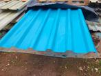 damwand polyester Flowbleu dakplaat lichtdoorlatend, Doe-het-zelf en Verbouw, Kunststof, Blauw, ., Nieuw