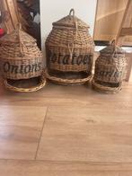 Rotan manden, riviera maison styl, Huis en Inrichting, Ophalen, Zo goed als nieuw