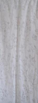 '2 APARTE MOOIE MODERNE WITTE VITRAGE'S (ALS NIEUW ), Huis en Inrichting, Stoffering | Gordijnen en Lamellen, 100 tot 150 cm, 200 cm of meer