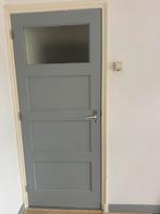 Houten paneeldeur uit jaren 30 met en zonder glad (7 stuks), Ophalen, Gebruikt, 80 tot 100 cm, Binnendeur