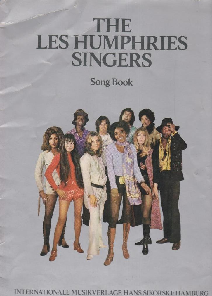 THE LES HUMPHRIES SINGERS - SONG BOOK, Muziek en Instrumenten, Bladmuziek, Gebruikt, Artiest of Componist, Populair, Ophalen of Verzenden