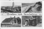 Groeten uit Terschelling., Ophalen of Verzenden, 1940 tot 1960, Ongelopen, Waddeneilanden