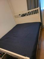 Ikea bed 160x200, Huis en Inrichting, Slaapkamer | Bedden, Ophalen, Wit, Tweepersoons, Zo goed als nieuw