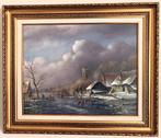 winterlandschap Thomas Heesakkers, Antiek en Kunst, Ophalen of Verzenden