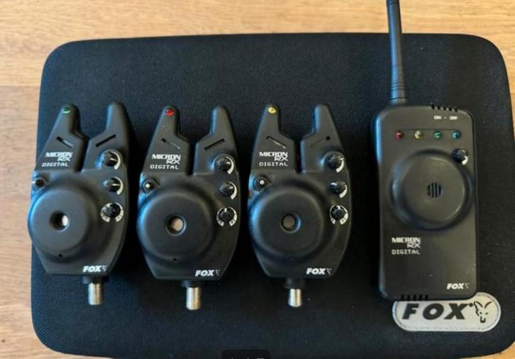 Fox Micron Rx Digital 3+1, Watersport en Boten, Hengelsport | Karpervissen, Zo goed als nieuw, Overige typen, Ophalen of Verzenden