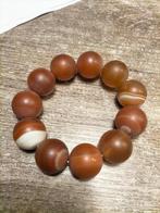 Prachtige oude natuurlijke carneool armband.., Sieraden, Tassen en Uiterlijk, Antieke sieraden, Verzenden, Overige materialen