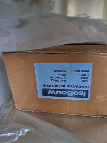 IsoBouw SlimFix Deco 3.5 Isolatie - klikprofiel 2600  Nieuw! beschikbaar voor biedingen