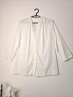 COS Geplooide Blouse S, Kleding | Dames, COS, Wit, Ophalen of Verzenden, Zo goed als nieuw