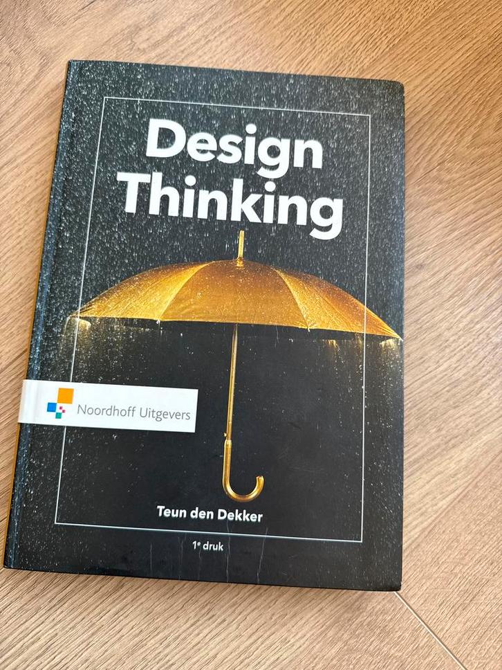 Teun den Dekker - Design Thinking, Boeken, Wetenschap, Zo goed als nieuw, Ophalen of Verzenden