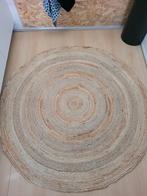 Rond jute vloerkleed, Huis en Inrichting, Ophalen, Gebruikt, Rond, Landelijk