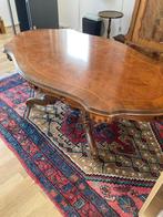 Mooie antieke ovale salontafel 135x85 cm, Antiek en Kunst, Ophalen