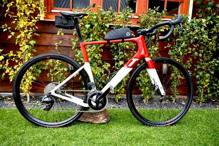 3T exploro gravelbike SRAM Rival met Quarq powermeter, Fietsen en Brommers, Fietsen | Racefietsen, Zo goed als nieuw, Overige merken