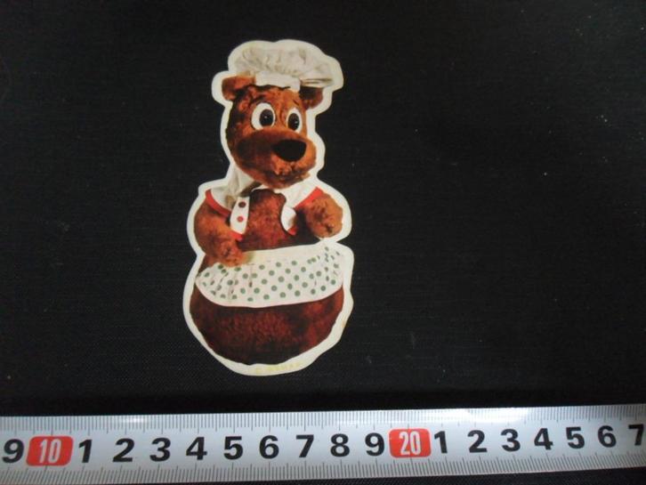 sticker de bereboot - kokkie, Verzamelen, Stickers, Zo goed als nieuw, Ophalen