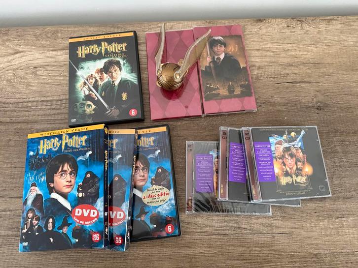Harry Potter DVD's, CD's en Gouden Snaai, Cd's en Dvd's, Dvd's | Overige Dvd's, Zo goed als nieuw, Boxset, Alle leeftijden, Ophalen of Verzenden