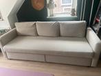 Friheten Slaapbank - Beige, Huis en Inrichting, Ophalen, Beige, Tweepersoons, Zo goed als nieuw