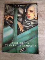 posterbook tamara de lempicka, Ophalen of Verzenden, Zo goed als nieuw, Zie beschrijving, Grafische vormgeving