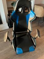 Bureaustoel, Ophalen, Gebruikt, Blauw, Gaming bureaustoel