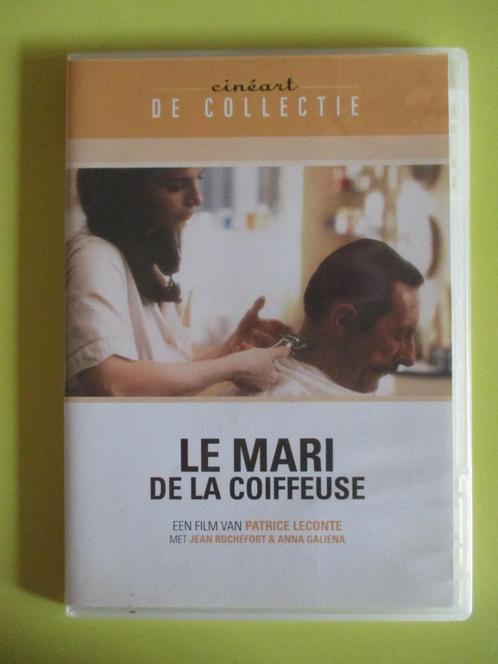 Le mari de la coiffeuse - DVD, Cd's en Dvd's, Dvd's | Filmhuis, Zo goed als nieuw, Overige gebieden, Alle leeftijden, Ophalen of Verzenden