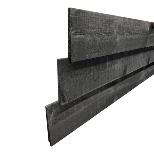 Zwart Zweeds Rabat | Vuren | Potdeksel | GOEDKOOPSTE VAN NL, Tuin en Terras, Palen, Balken en Planken, Nieuw, Planken, 250 cm of meer