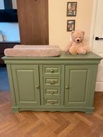 Vintage baby commode groen, Ophalen, 50 tot 70 cm, Opstaande rand, 90 tot 105 cm