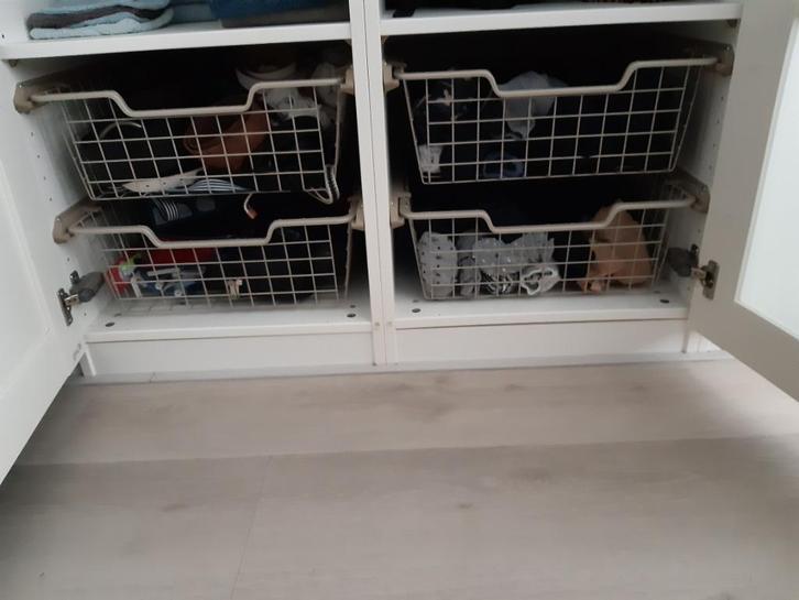 draadmanden Ikea paxkast, Huis en Inrichting, Kasten | Kledingkasten, Gebruikt, Minder dan 100 cm, 50 tot 100 cm, 50 tot 75 cm