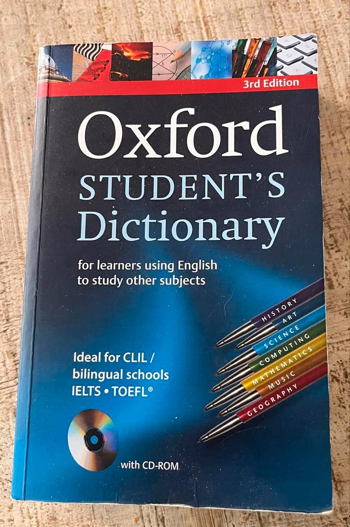 Oxford Student's Dictionary + CD-ROM, Boeken, Woordenboeken, Zo goed als nieuw, Engels, Overige uitgevers, Ophalen of Verzenden