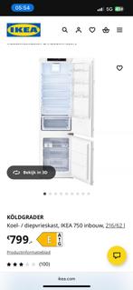Nieuwe koelkast met vriesvak van ikea, Witgoed en Apparatuur, Koelkasten en IJskasten, Ophalen, Zo goed als nieuw