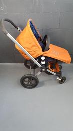 Bugaboo Cameleon kinderwagen, blauw en oranje. S35, Tweedehands verkoop, Tweedehands verkoop, Gebruikt, Ophalen of Verzenden