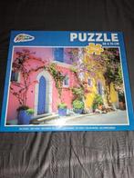 Grafix puzzel 1000 stukjes. Roze gevel. Compleet, Ophalen of Verzenden, Zo goed als nieuw