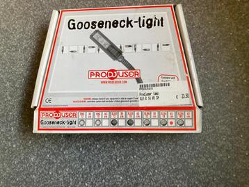 Gooseneck lampje voor op mengpaneel audio beschikbaar voor biedingen