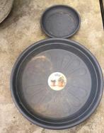 Grote kunsstof onder schalen Elho diverse kleuren maten, 25 tot 40 cm, Kunststof, Rond, Ophalen of Verzenden