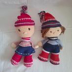 @leuke 2 oude Poppen ,hand made@, Ophalen of Verzenden, Zo goed als nieuw, Babypop